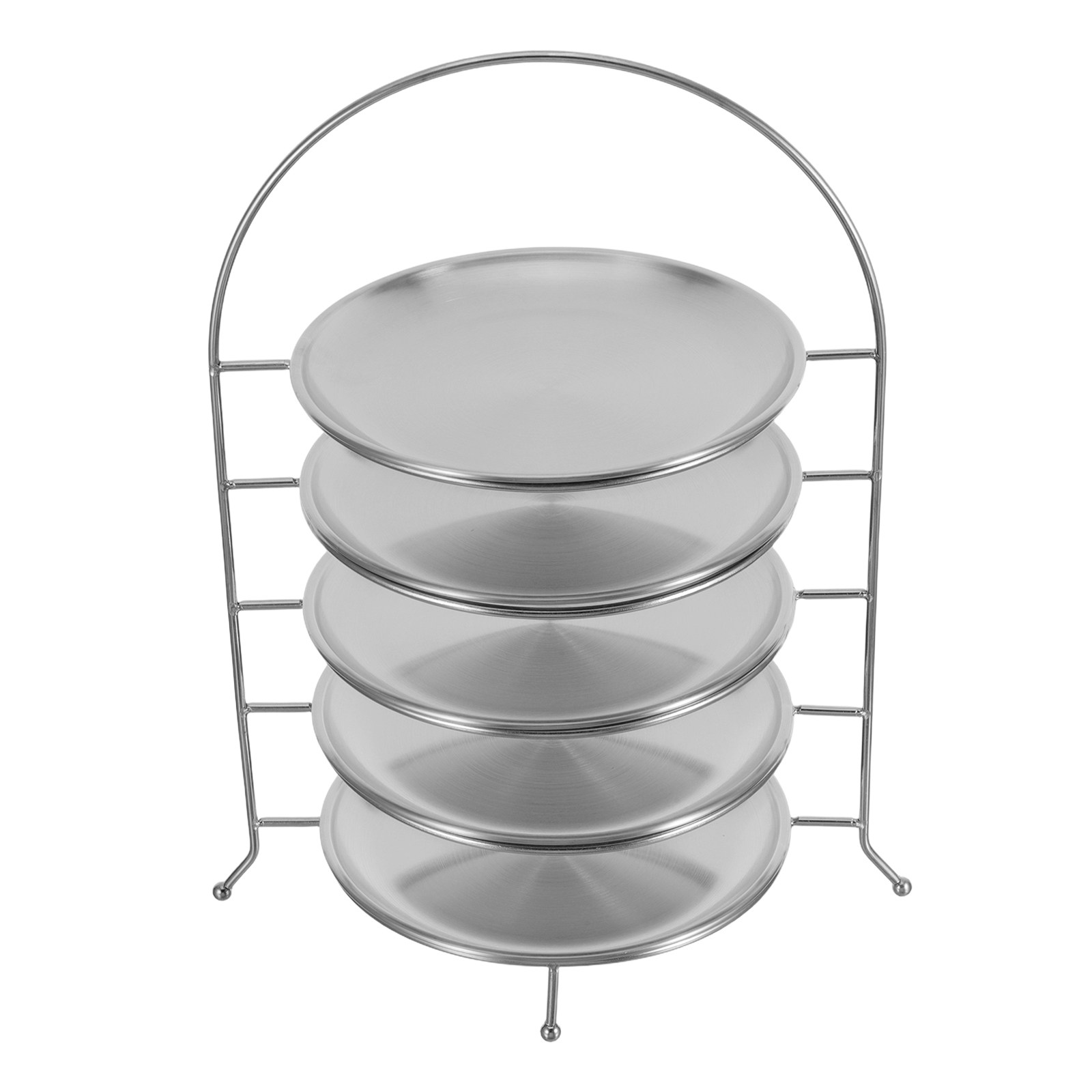 Storage Food Tray - Premium Stainless Steel Sink Organizer Rack