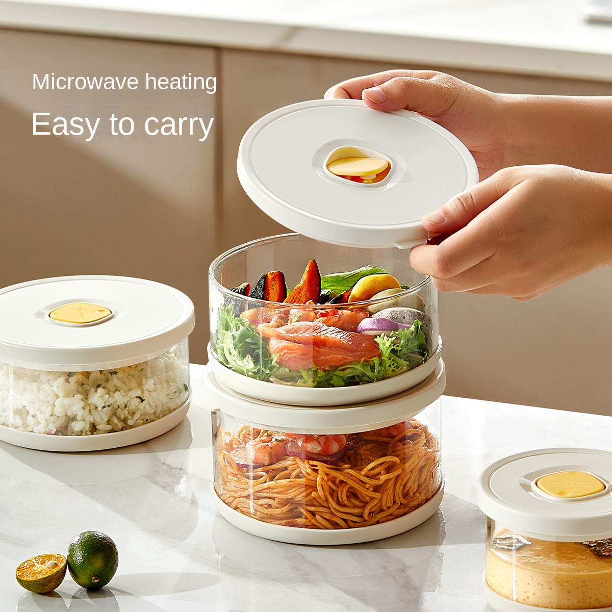 Food Storage Containers Tupperware - Glass Tupperware Set Airtight Containers Heat