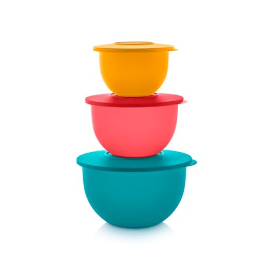 Food Storage Containers Tupperware - Tupperware Impressions Classic 3 Bowl Food