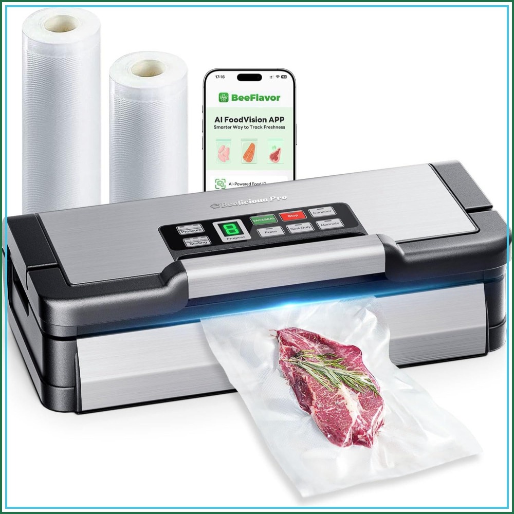 Food Storage Technology - 95kPa Vacuum Sealer Machine with AquaLock