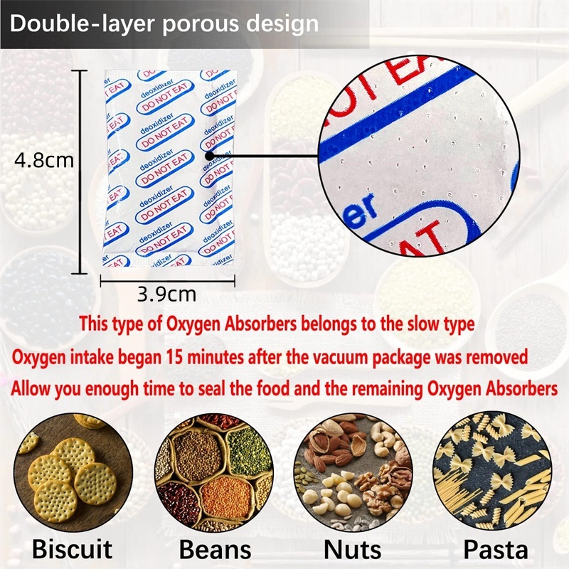 Food Storage Oxygen Absorbers - Deodorant Humidity Absorbe Dehumidifier 24 Moisture