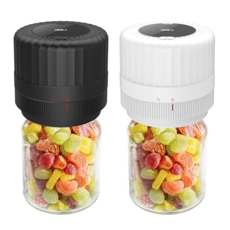 Food Storage Technology - Electric Mason Jar Vacuum Sealer Kit
