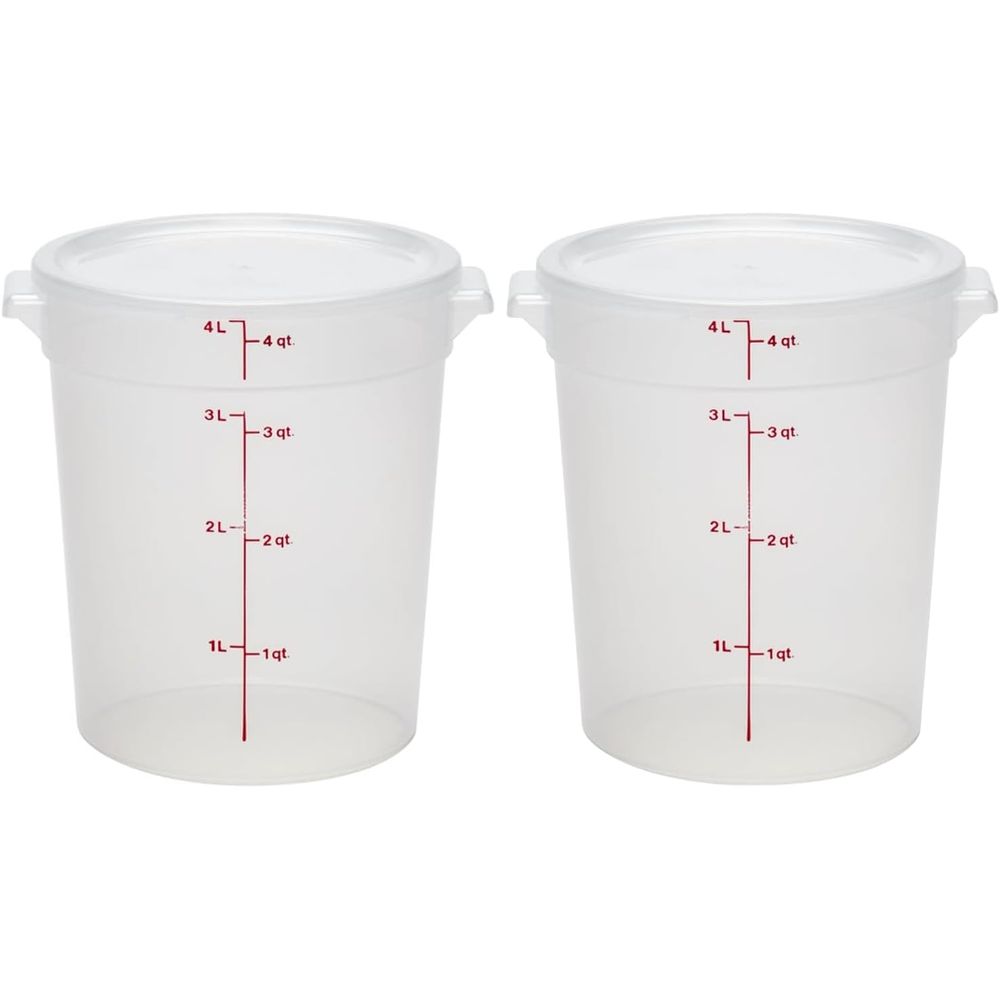4-Quart BPA-Free Food Storage  – Food Storage Quart Containers recenzja i cena