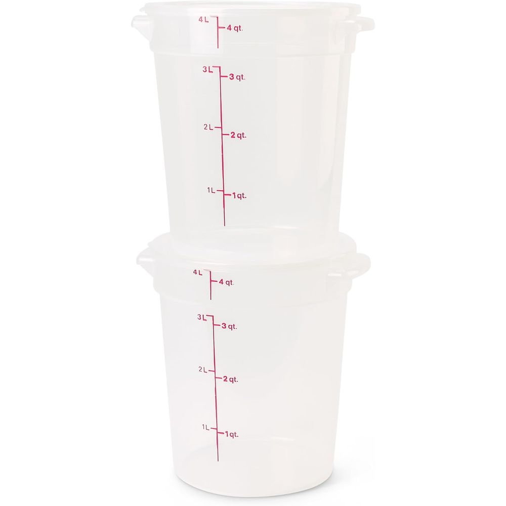 4-Quart BPA-Free Food Storage  – Food Storage Quart Containers recenzja i cena