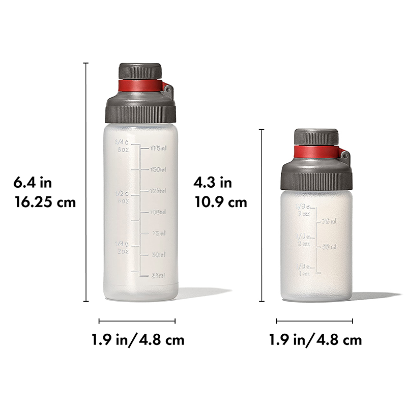 3/6oz Leak-proof Squeeze Bottl – Salad Dressing Bottle recenzja i cena
