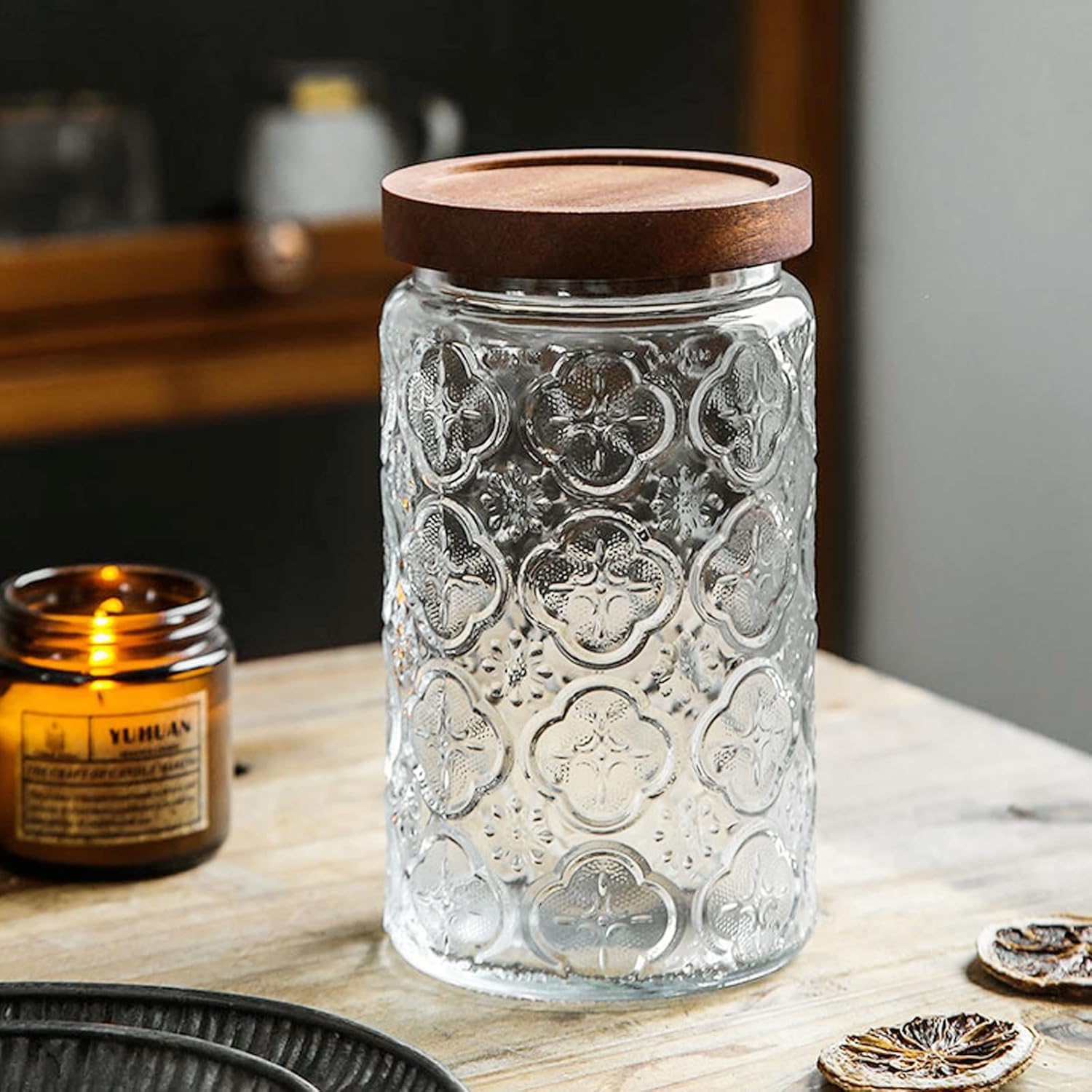 35oz/1000ml Glass Storage Jars – Food Storage Containers Glass recenzja i cena