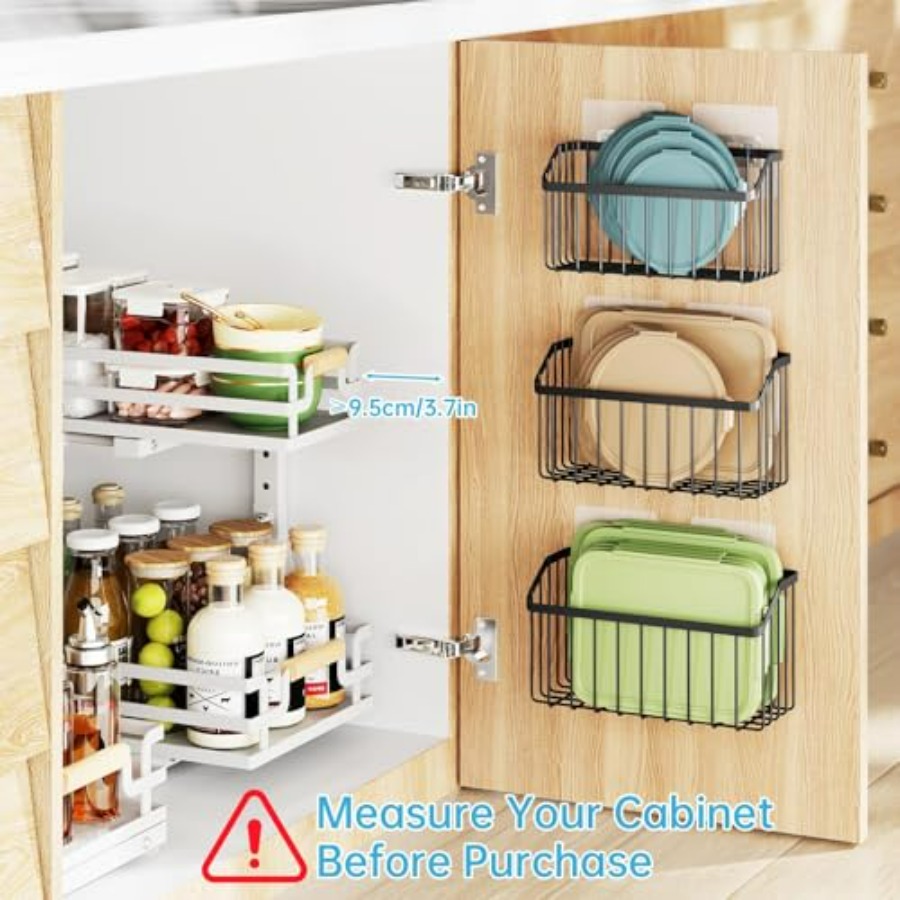 5PCS Cabinet Door Lid Organize – Food Storage Containers Tupperware recenzja i cena
