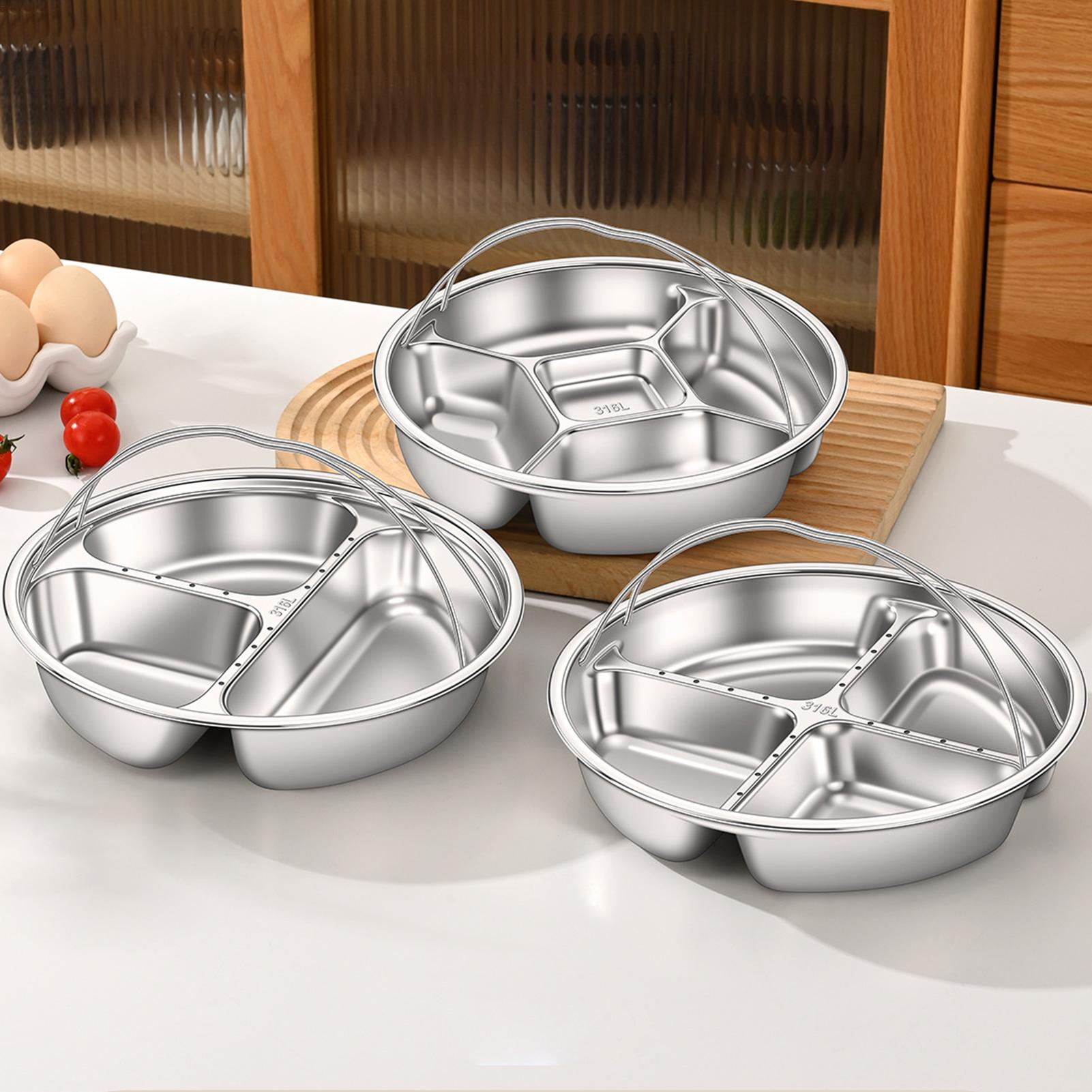 Food Divided Plate Dishes Frui – Food Storage Dividers recenzja i cena