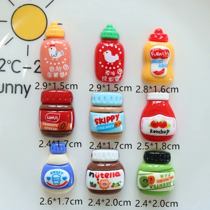 10pcs Funny Cartoon Bread Sauc – Salad Dressing Bottle recenzja i cena