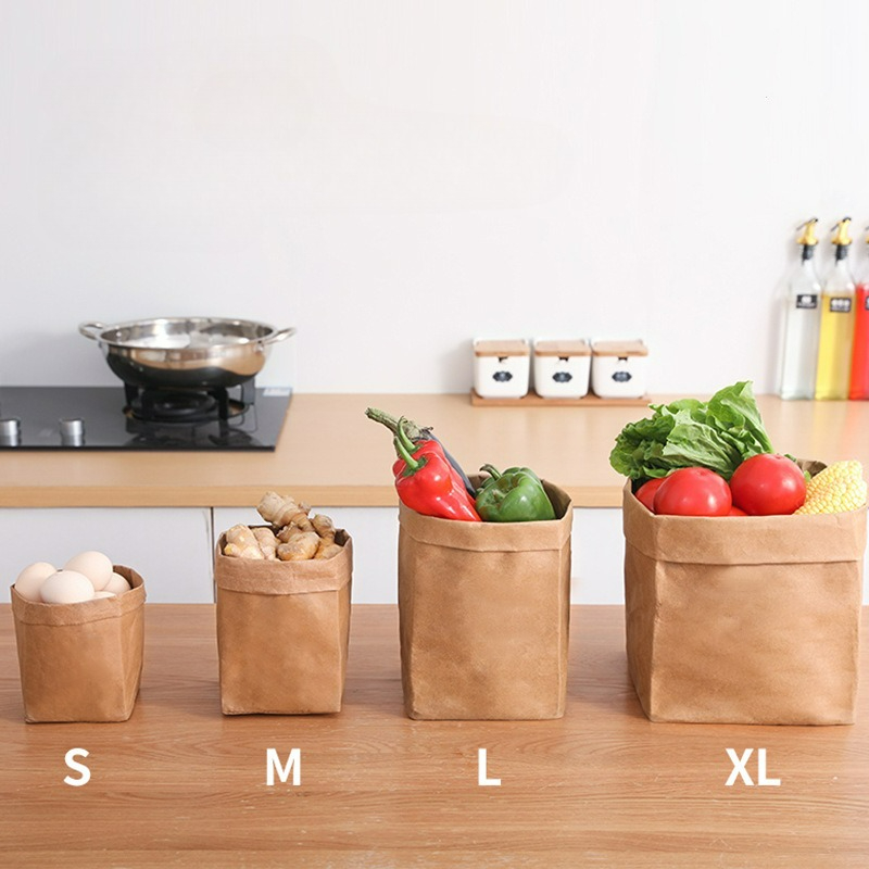 Kraft Paper Bag Washable Paper – Food Storage Plants recenzja i cena