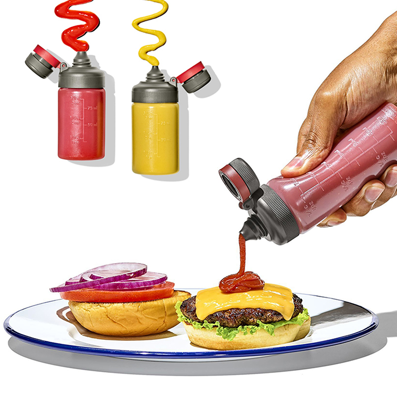 3/6oz Leak-proof Squeeze Bottl – Salad Dressing Bottle recenzja i cena