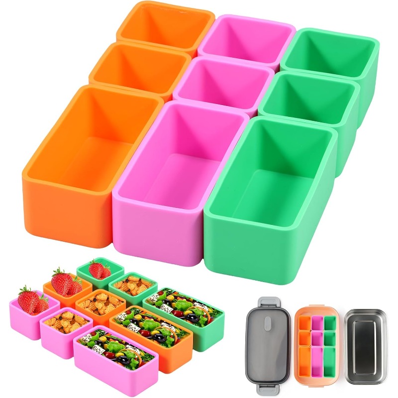 Silicone Food Box Dividers Bak – Food Storage Dividers recenzja i cena