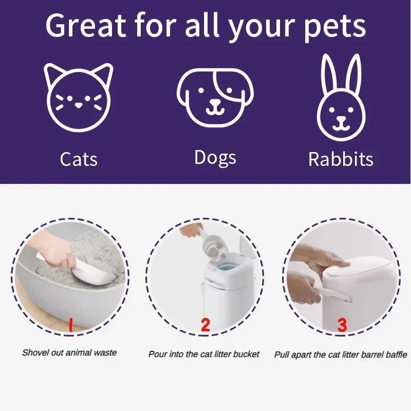 Litter Locker Cat Toilet Stink – Food Storage With Scoop recenzja i cena