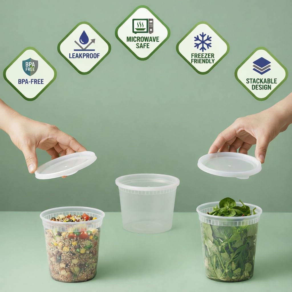 Deli Food Storage Containers w – Food Storage Quart Containers recenzja i cena