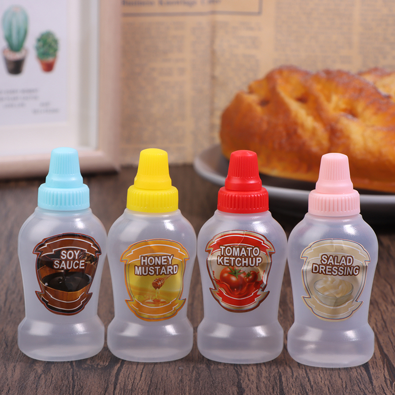 4pcs Mini Sauce Bottle 40ml Ke – Salad Dressing Bottle recenzja i cena