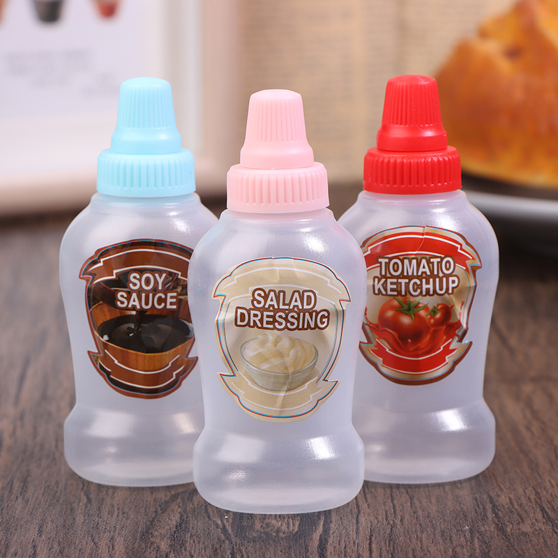 4pcs Mini Sauce Bottle 40ml Ke – Salad Dressing Bottle recenzja i cena