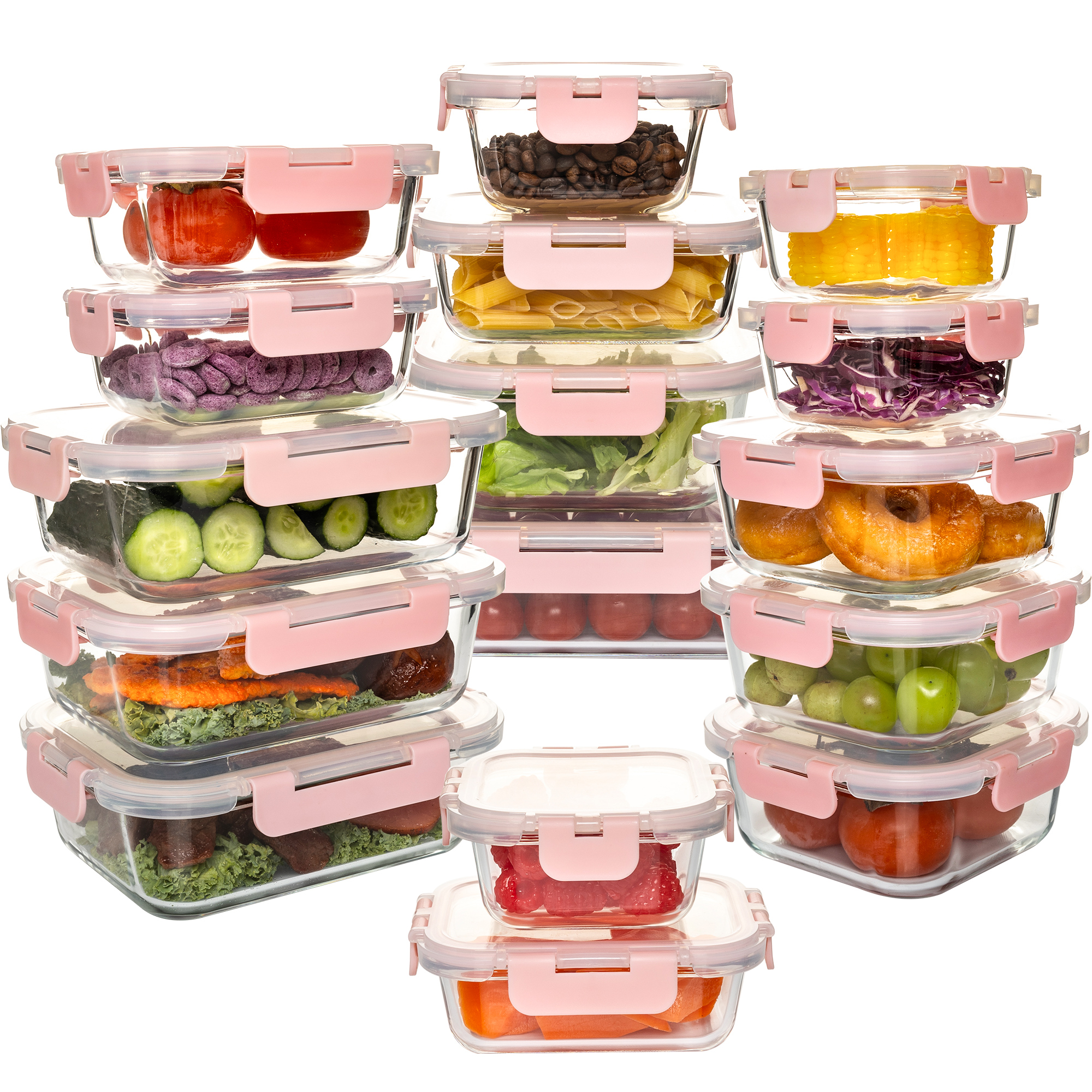 16-Piece Glass Food Storage Co – Food Storage Safety recenzja i cena