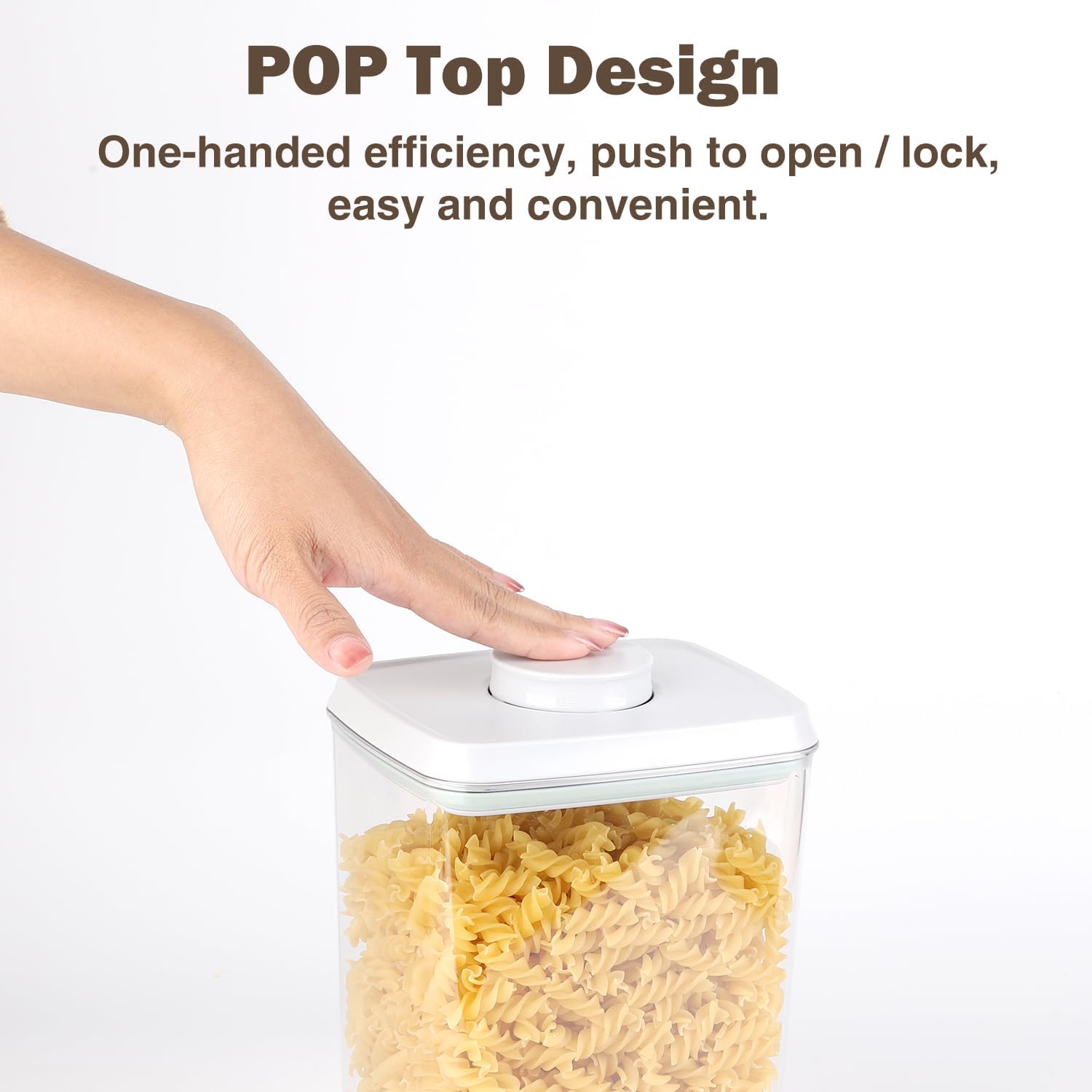 4 Pcs Large Pop Airtight Food  – Set Food Storage recenzja i cena