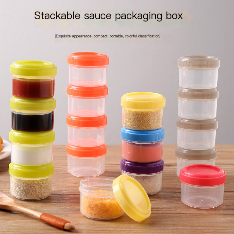 4Pcs Plastic Sauce Bottle Mini – Salad Dressing Bottle recenzja i cena