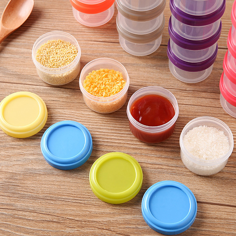 4Pcs Plastic Sauce Bottle Mini – Salad Dressing Bottle recenzja i cena