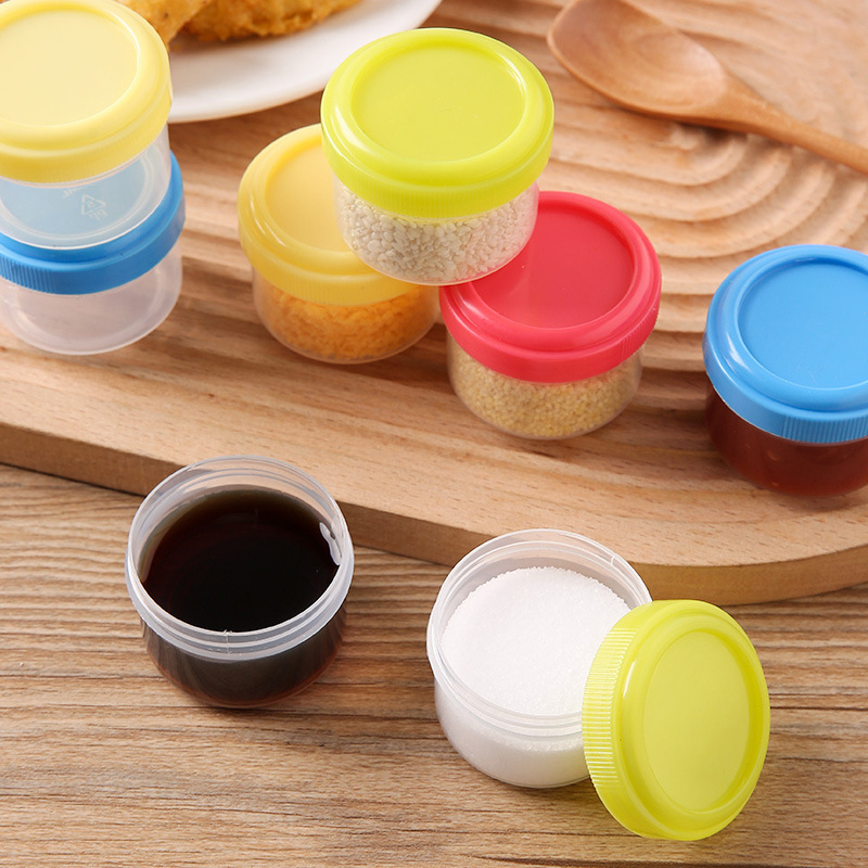 4Pcs Plastic Sauce Bottle Mini – Salad Dressing Bottle recenzja i cena