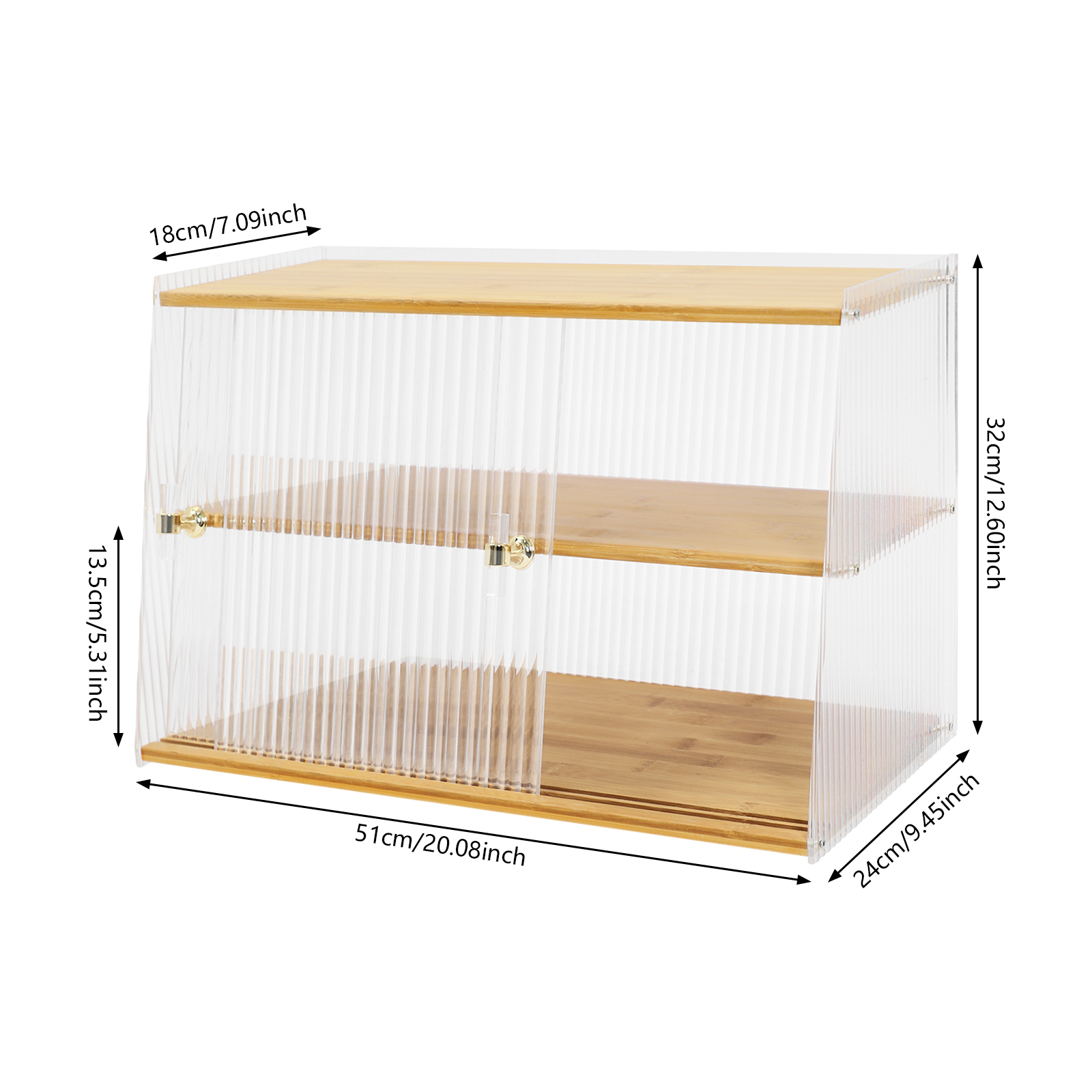 Cup Storage Rack, Bamboo Sideb – Food Storage In Cabinets recenzja i cena