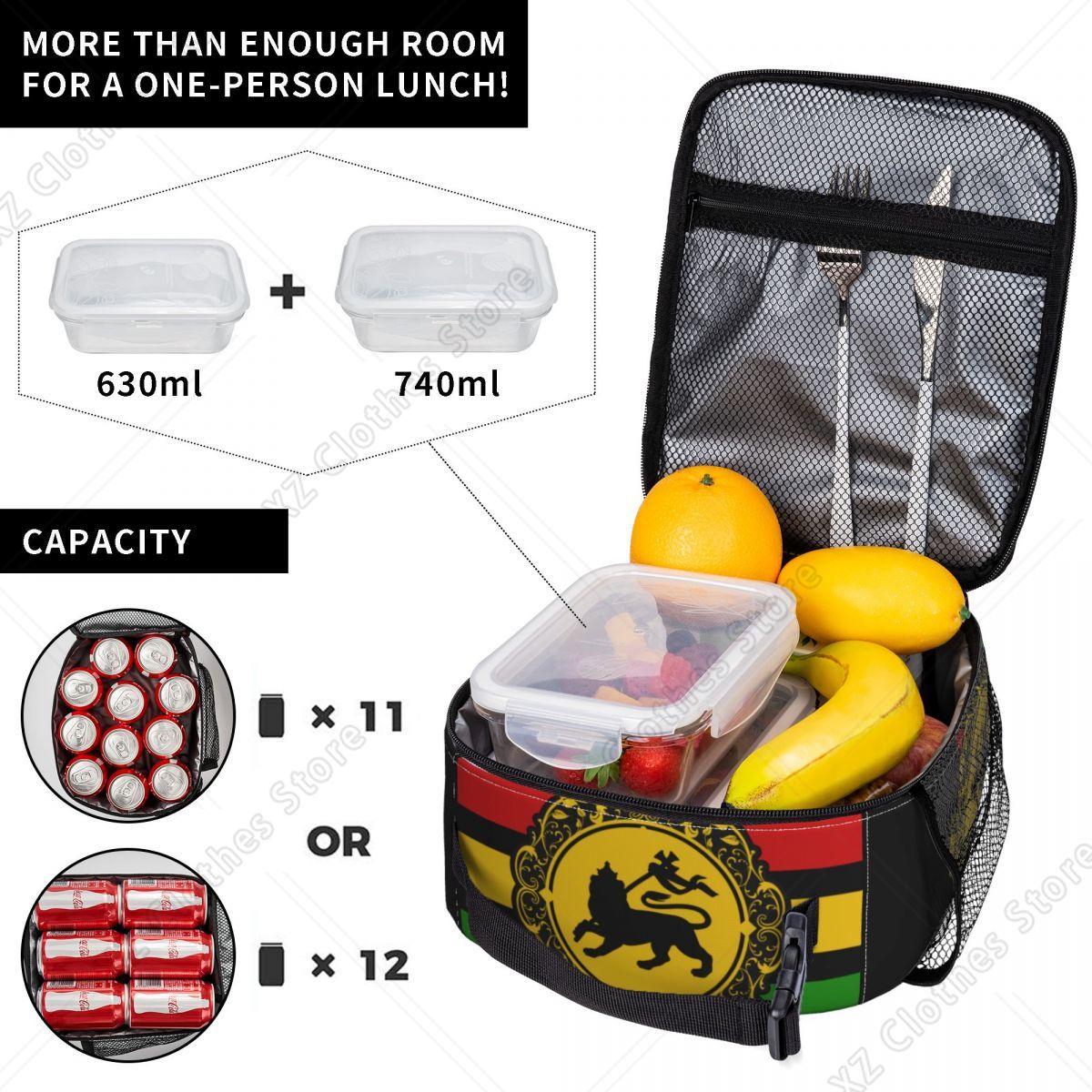 Rasta Lion Reggae Music Roots  – Food Storage In Roots recenzja i cena