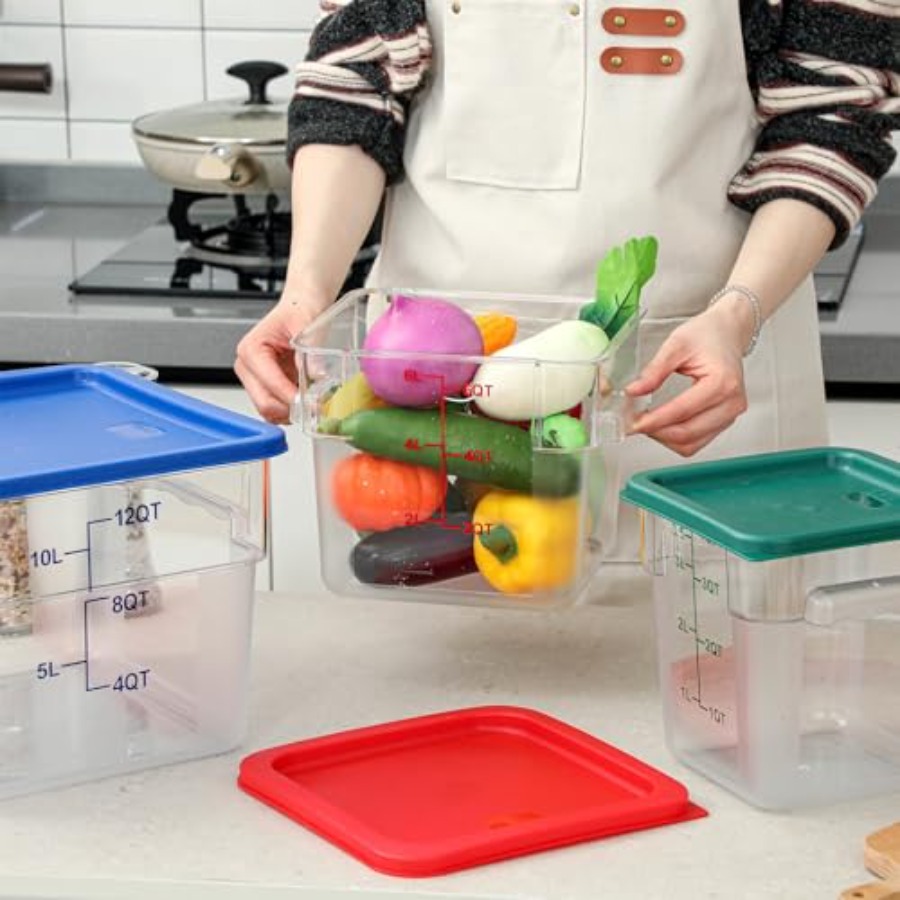 8 Set Square Food Storage Cont – Food Storage Quart Containers recenzja i cena
