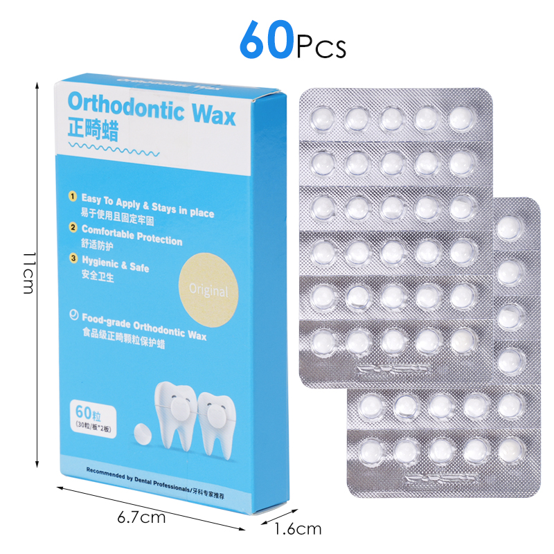 60pcs Dental Orthodontic Wax P – Food Storage Safety recenzja i cena