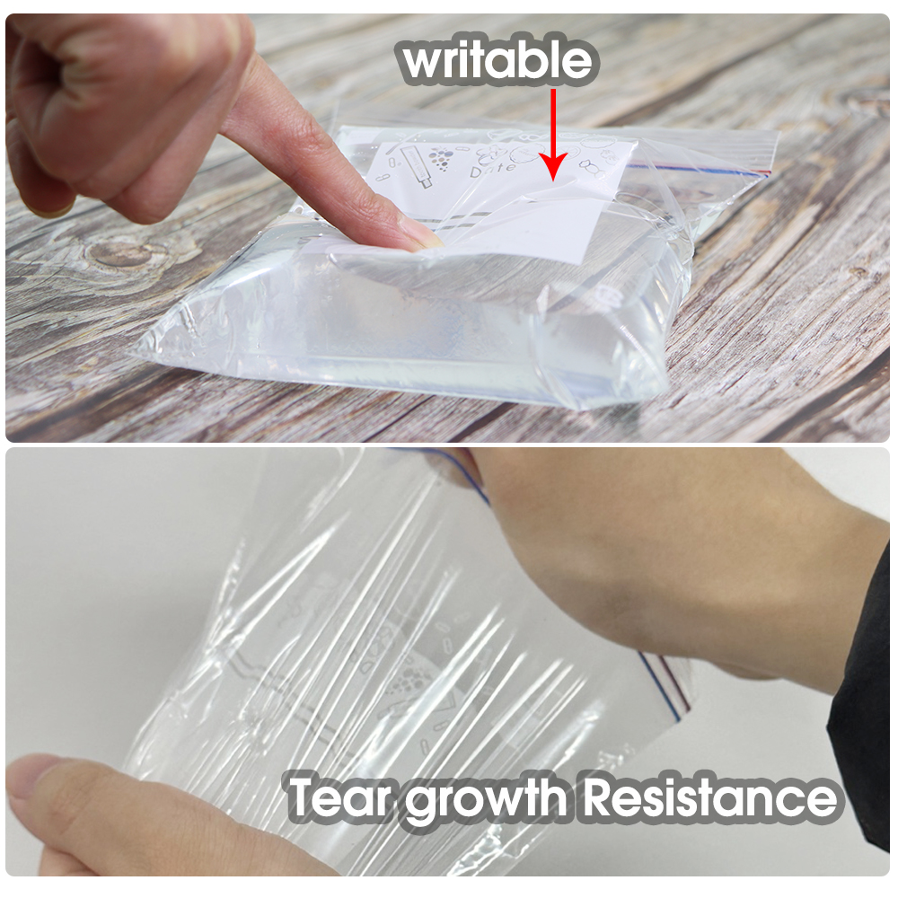 0.12mm Thick Resealable Dual Z – Lock And Lock Food Storage recenzja i cena
