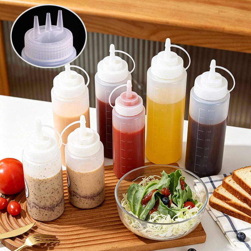 20PCS 120-1000ml Empty Plastic – Salad Dressing Bottle recenzja i cena