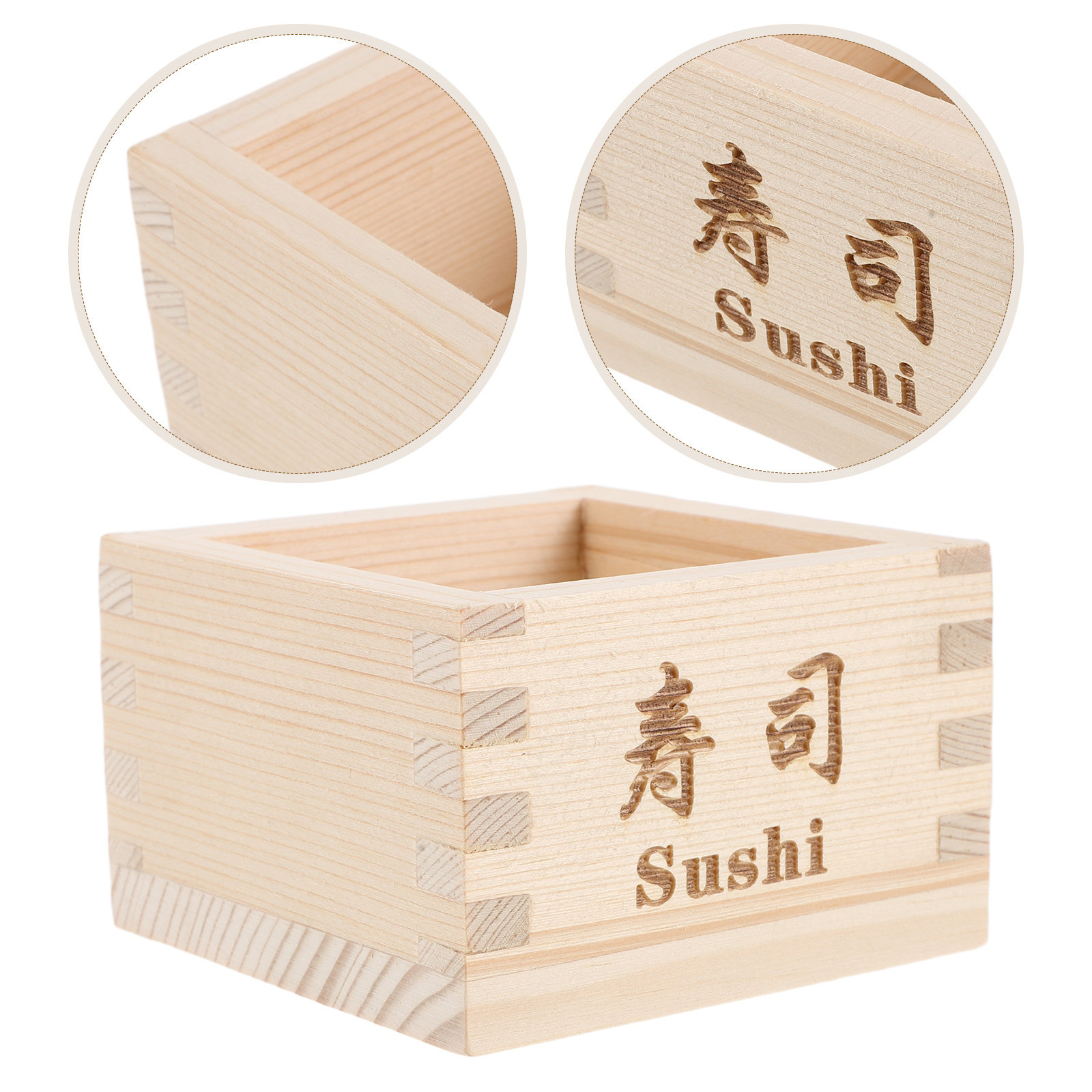 Japanese Masu Sake Cup Wooden  – Storage Food Tray recenzja i cena