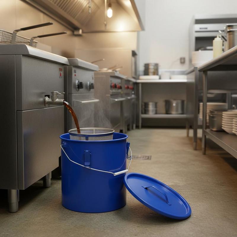 Carbon Steel Oil Storage Pail  – Lock And Lock Food Storage recenzja i cena