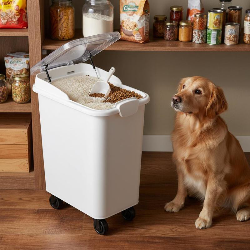 Food Ingredient Bin 21Gallon/8 – Food Storage With Scoop recenzja i cena