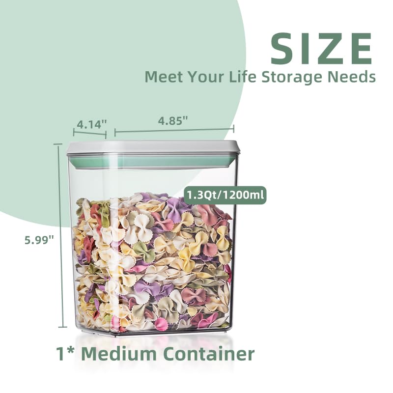Ankou 3Pcs 1.2L Pop Airtight F – Food Storage Stackable Containers recenzja i cena