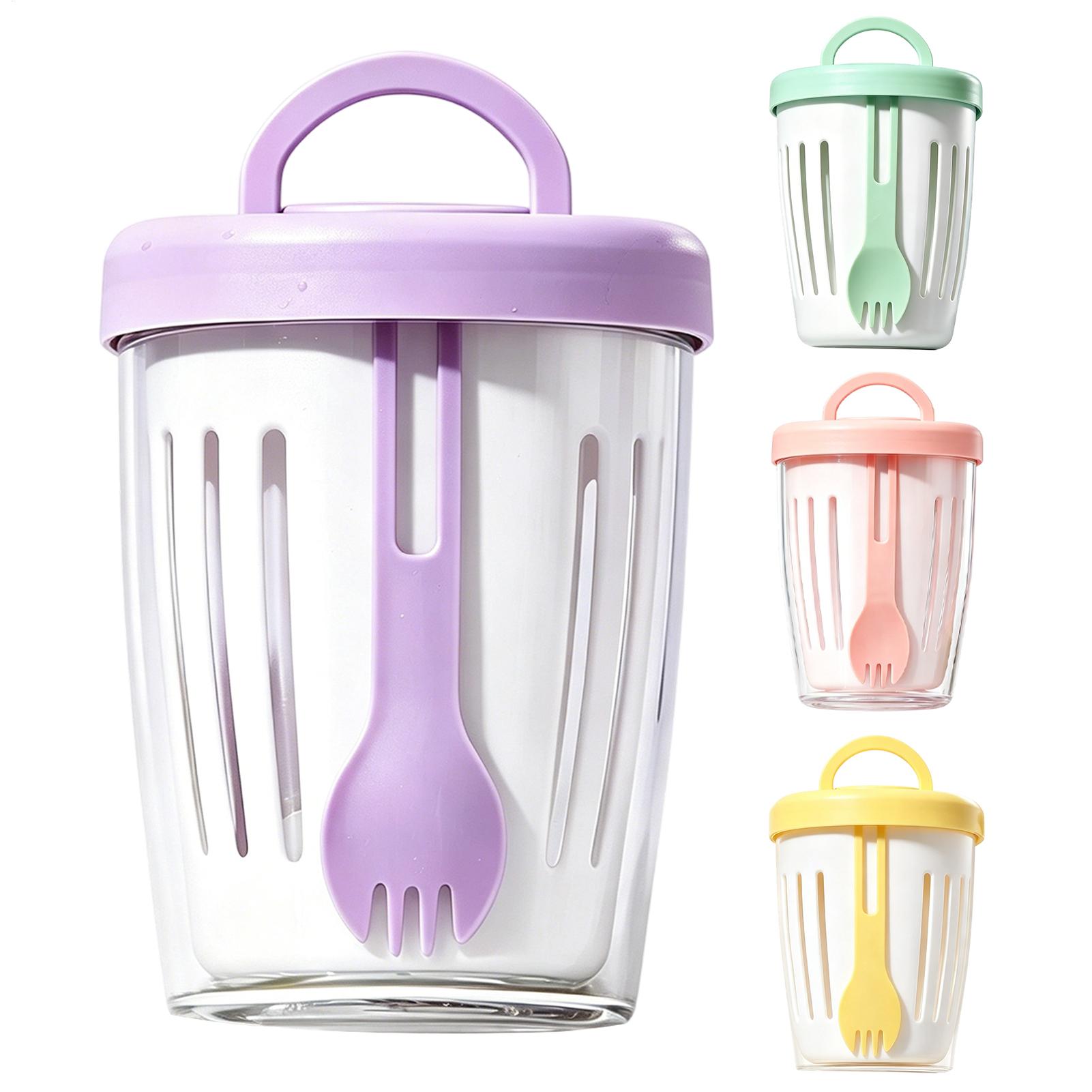 Yogurt Cups With Lids Double W – Salad Dressing Bottle recenzja i cena