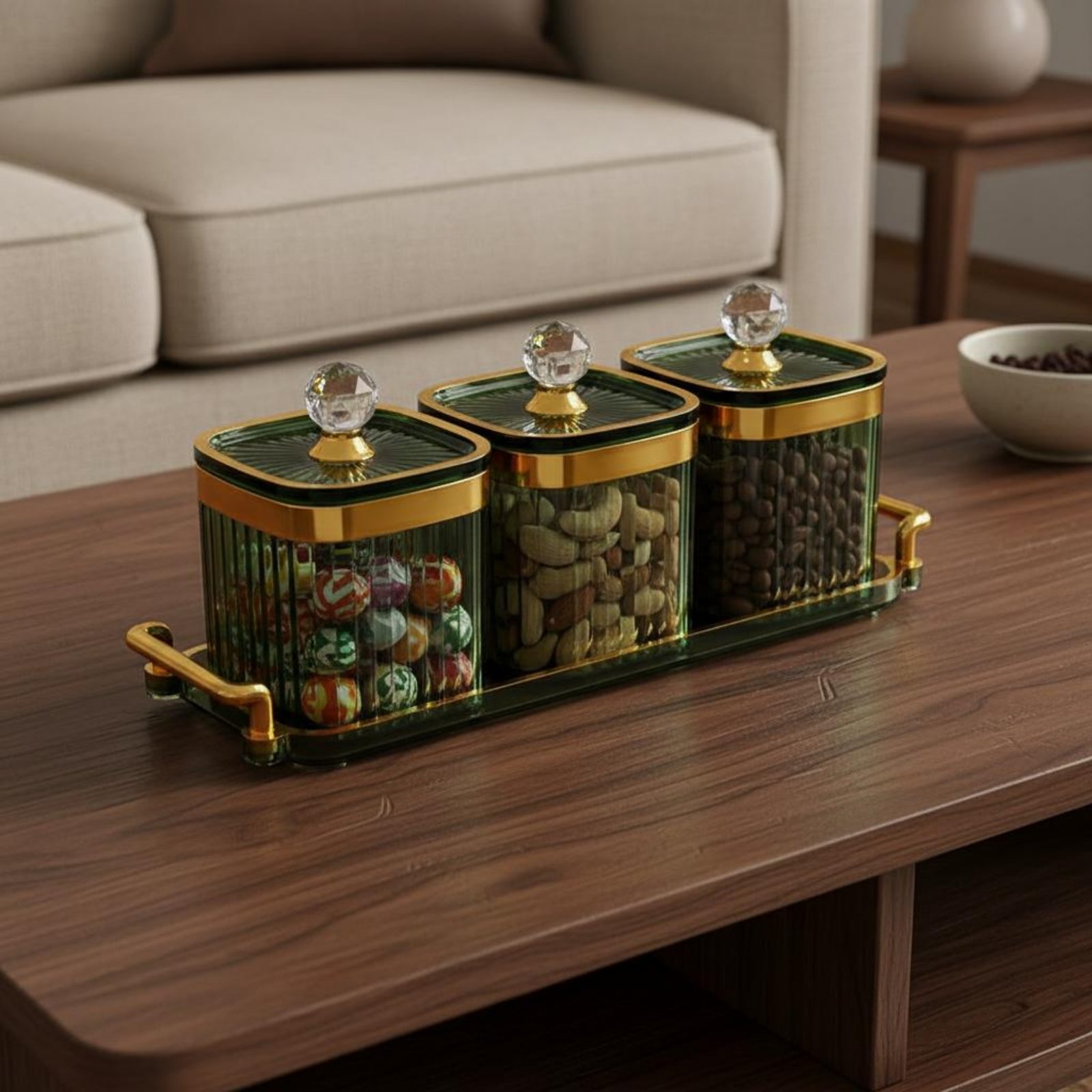 Decorative Snack Container Set – Storage Food Tray recenzja i cena