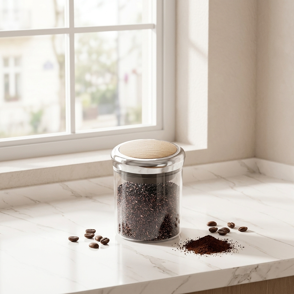 Coffee Bean Storage Jar With V – Food Storage Technology recenzja i cena