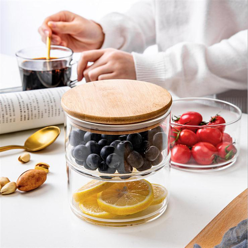 Japanese Salad Glass Bowl with – Food Storage Containers Tupperware recenzja i cena