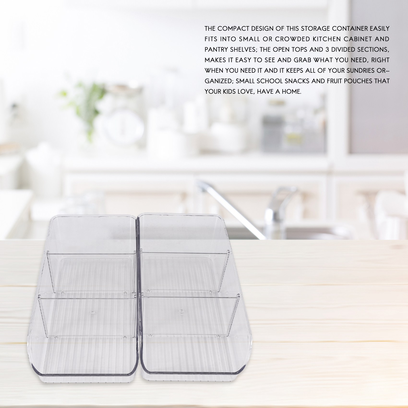 JHD 2Pcs Food Packet Kitchen S – Food Storage In Cabinets recenzja i cena