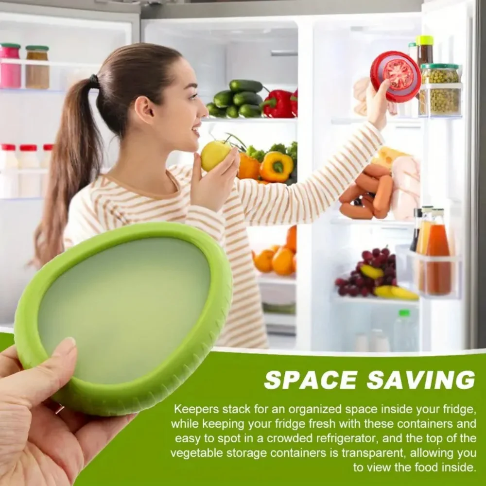 Silicone Fruit and Vegetable F – Food Storage Stackable Containers recenzja i cena