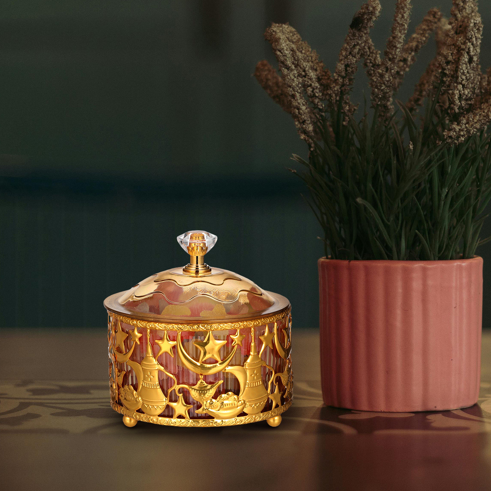 Middle Eastern Arabic Round Sn – Storage Food Tray recenzja i cena