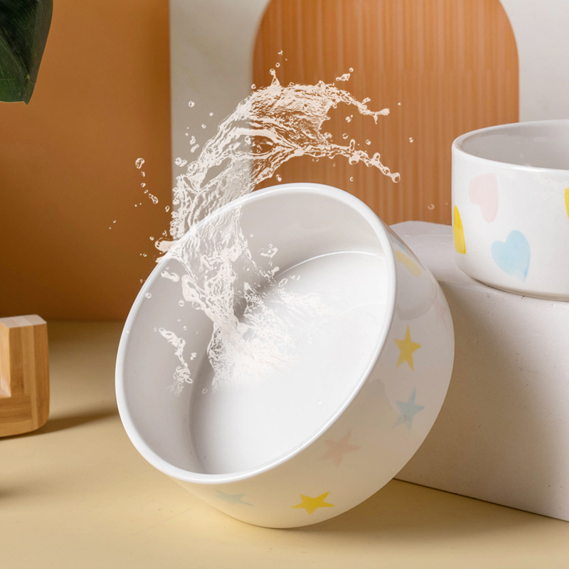 Ceramics Dog Bowl with Wood Ma – Food Storage Safety recenzja i cena