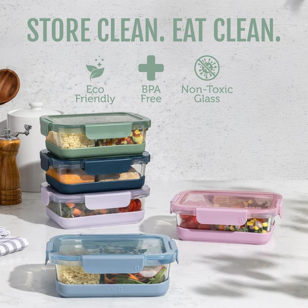 Refresh 3.4 Cup Divided Meal P – Food Storage Containers Glass recenzja i cena