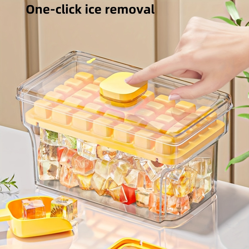 Press-key ice cube tray(Comes  – Food Storage With Scoop recenzja i cena