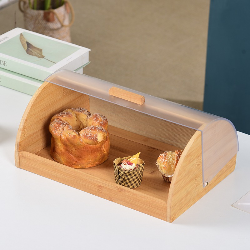 Bamboo semi-circular bread sto – Food Storage Technology recenzja i cena