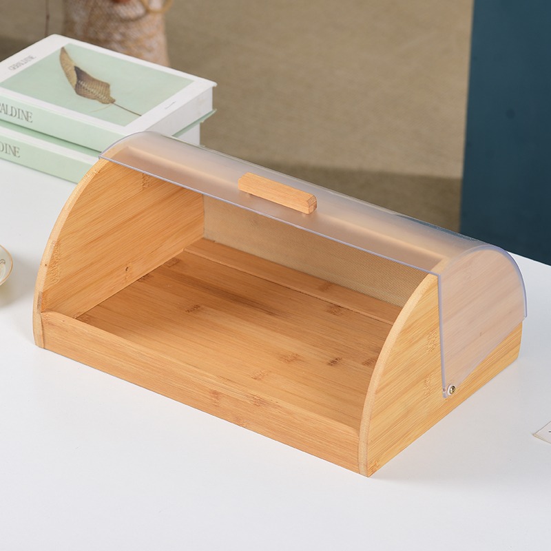 Bamboo semi-circular bread sto – Food Storage Technology recenzja i cena