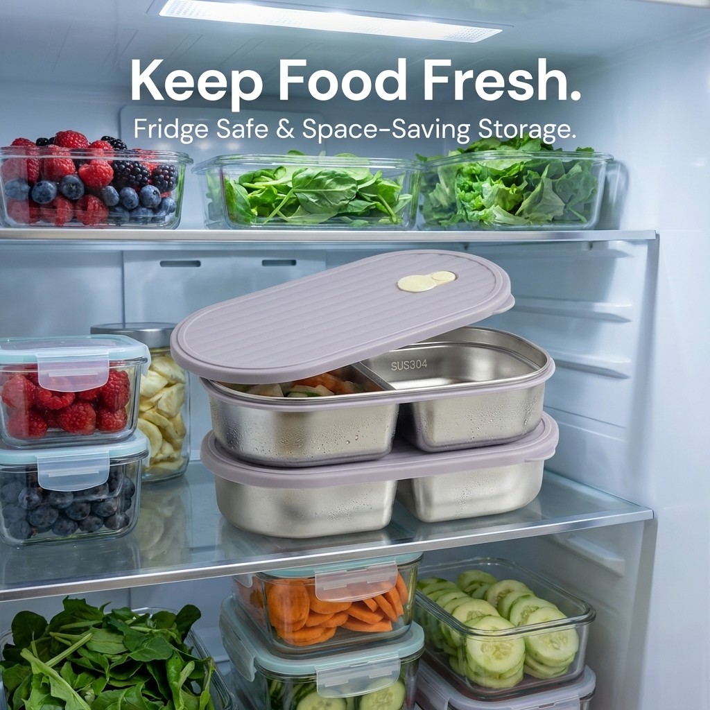 1/2PCS 304 Stainless Steel Ben – Food Storage Safety recenzja i cena