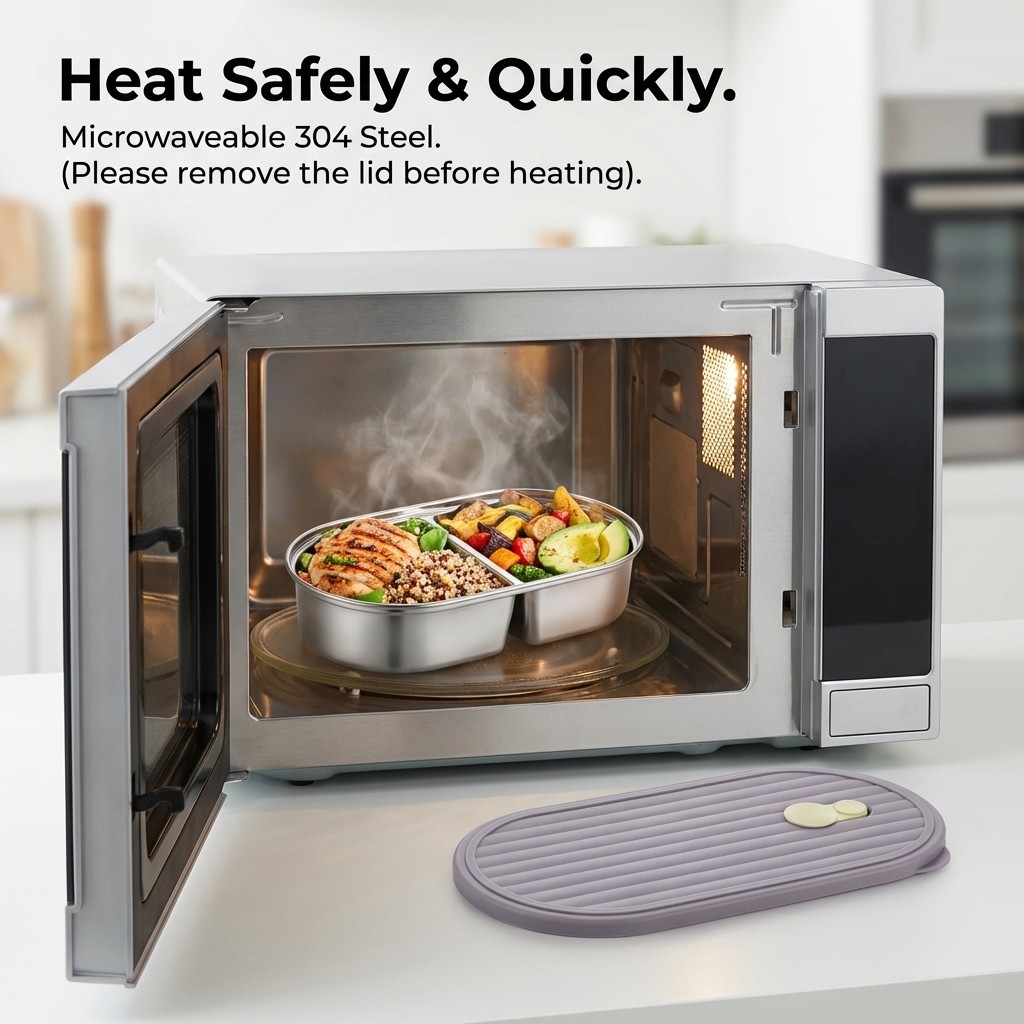 1/2PCS 304 Stainless Steel Ben – Food Storage Safety recenzja i cena