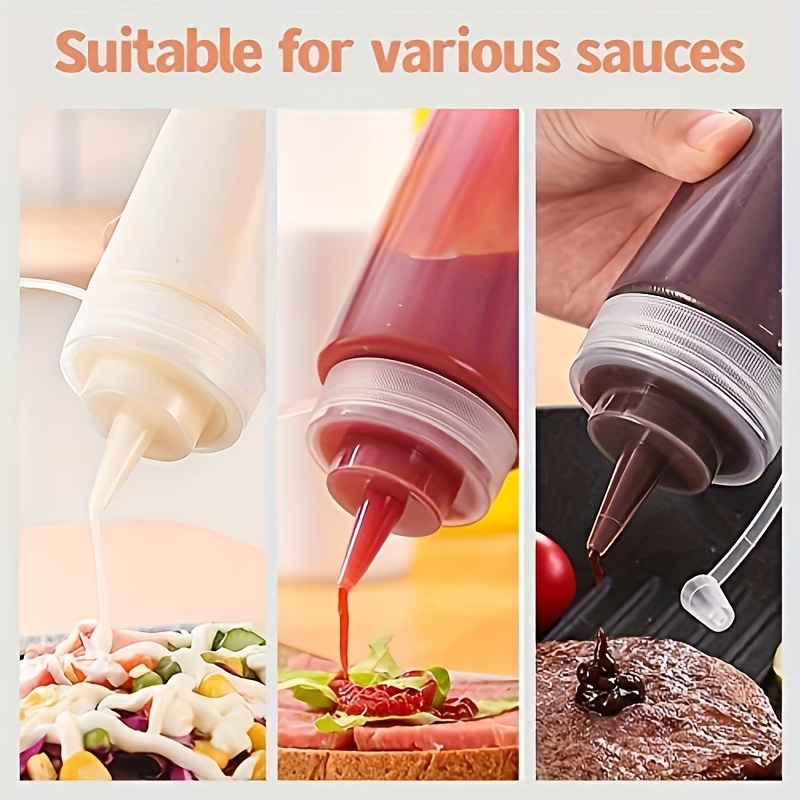 3pcs  Condiment Squeeze Bottle – Salad Dressing Bottle recenzja i cena